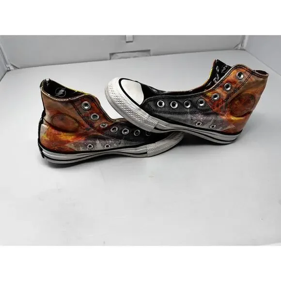 Converse DC Comics Rebirth The Flash Vol. 1 Mens 4 Wo's 6 Pre-Owned with Stain - Picture 3 of 15